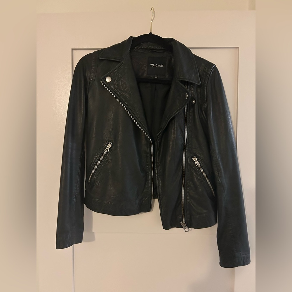 Madewell leather jacket